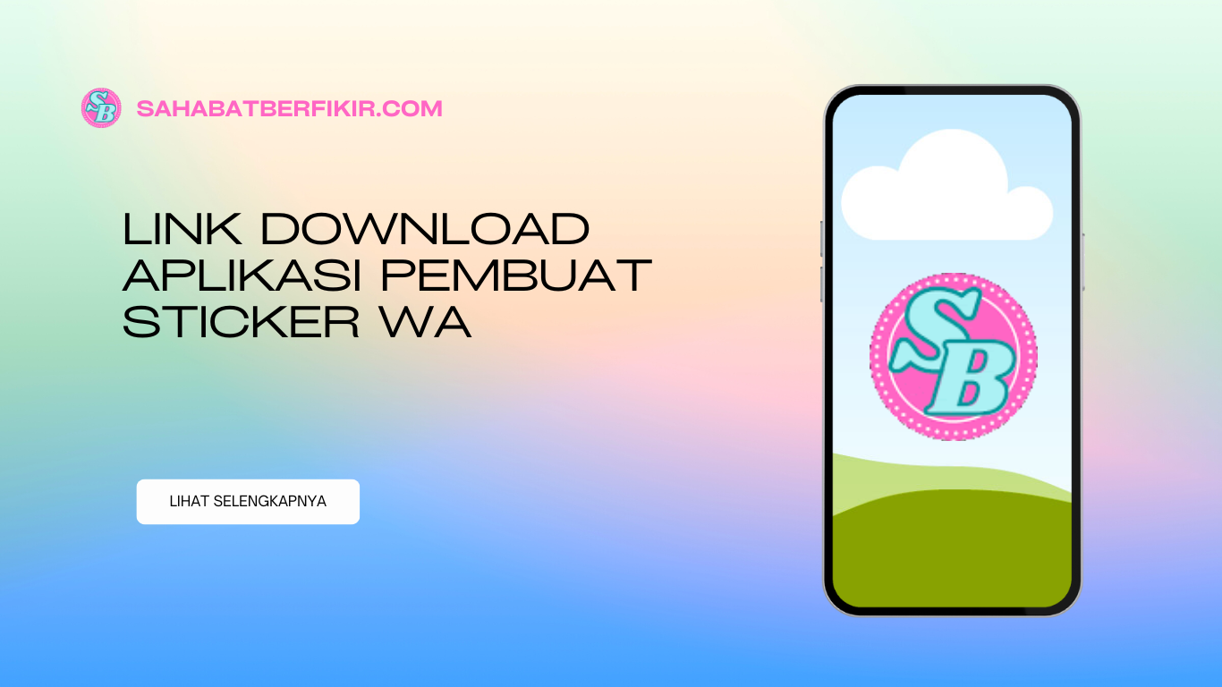 Link Download Aplikasi Pembuat Sticker WA
